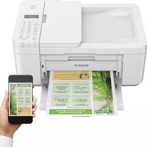 Canon PIXMA TR4751i WLAN-Farb-Multifunktionssystem Fotodrucker, Weiß – Bild 10