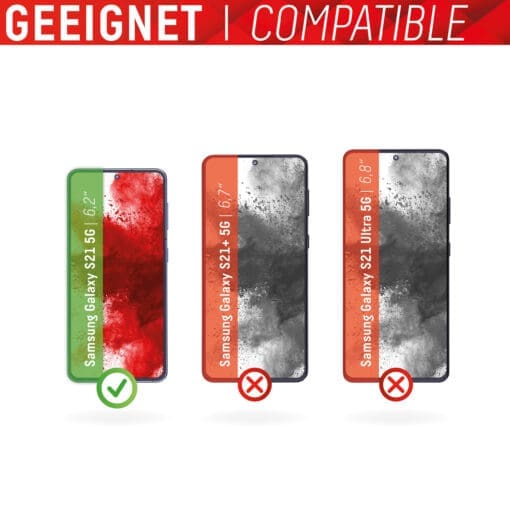 DISPLEX Panzerglas Samsung Galaxy S21 5G – Bild 6