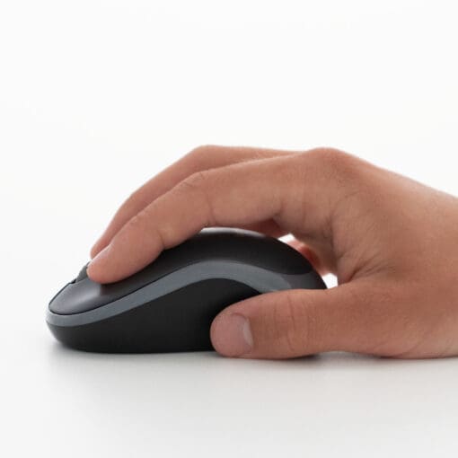 Logitech Wireless Mouse M185 Grau – Bild 6