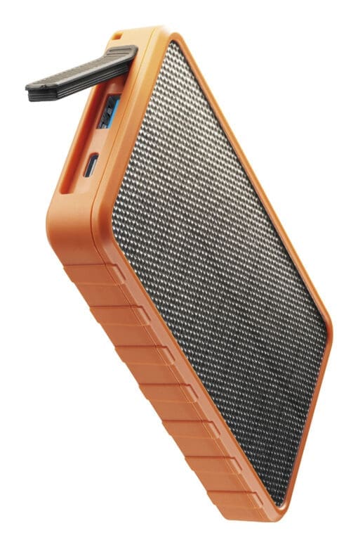 Cellularline Solar Charger Power Bank 10.000mAh Orange