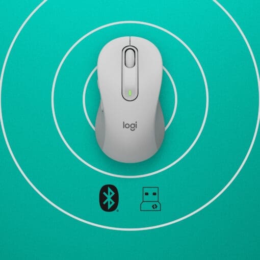 Logitech Wireless Maus Signature M650 Weiß – Bild 6