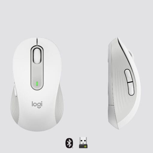 Logitech Wireless Maus Signature M650 Weiß – Bild 7