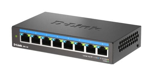 D-Link DMS-108 8-Port Multi-Gigabit Unmanaged Switch – Bild 3