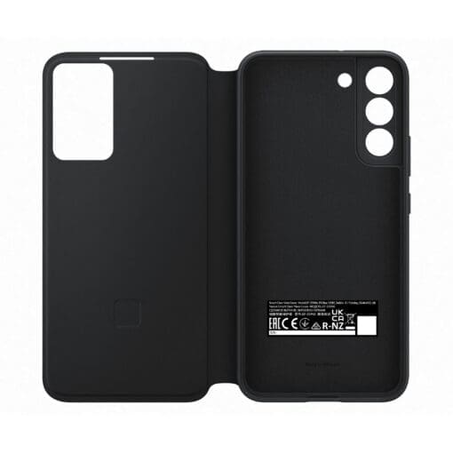 Samsung Clear View Cover für Galaxy S22+, Black – Bild 4