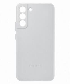 Hochwertiger Look mit elegantem Erscheinungsbild. Das aus echtem Leder gefertigte Leather Cover akzentuiert das schlanke Design deines Galaxy und verleiht ihm eine weiche und geschmeidige Hülle. Das Leather Cover sieht nicht nur elegant und hochwertig aus, sondern bietet auch Schutz vor Kratzern und bei Stößen – sowohl für den Rahmen als auch die Rückseite.