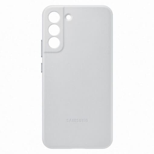 Samsung Leather Cover für Galaxy S22+, Light Gray – Bild 3