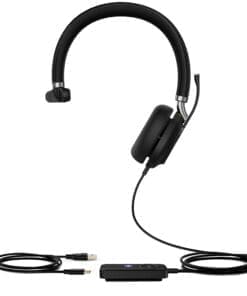 Die kabelgebundene USB-Headset-Serie UH38 von Yealink sind die Premium-USB-Headsets mit unvergleichlich innovativem Design und Technologien, die für alle Büroanwender und Remote-Mitarbeiter maßgeschneidert sind. Das bahnbrechende Dual-Connection-Design ermöglicht die gleichzeitige Verbindung via USB und Bluetooth und bietet allen Benutzern während der Arbeit ein immersives und kohärentes Spracherlebnis