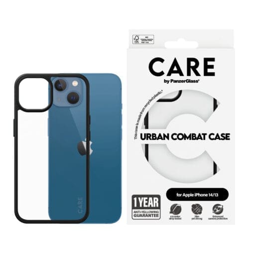 CARE Flagship Case Clear Frame iPhone 14,13 – Bild 2