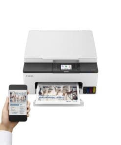 Canon MAXIFY GX1050, Tintenstrahl, Farbdruck, 600 x 1200 DPI, Farbkopieren, A4, Schwarz, Weiß