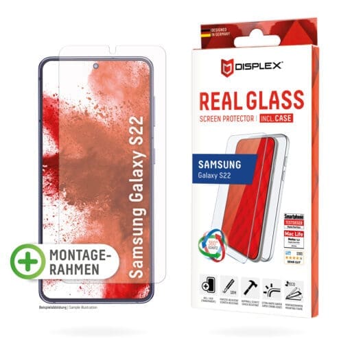 DISPLEX Panzerglas + Case Samsung Galaxy S22