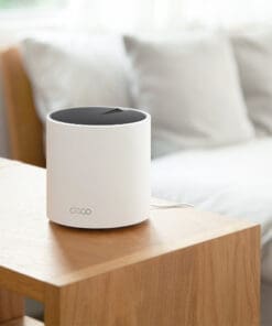Genießen Sie reibungsloses 4K-Streaming, Online-Gaming und Videoanrufe überall in Ihrem Zuhause. Holen Sie sich superschnelles WiFi 6 mit Geschwindigkeiten von bis zu 3,0 Gbit/s und drei Gigabit-Ethernet-Ports sorgen für kabelgebundene Warp-Geschwindigkeiten. Deco X50 bietet höhere WLAN-Geschwindigkeiten, größere Gerätekapazität und fast keine Verzögerung mit breiterer HE160-Kanalbandbreite.