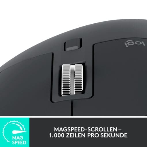 Logitech MX Master 3S Wireless Maus Graphit – Bild 9