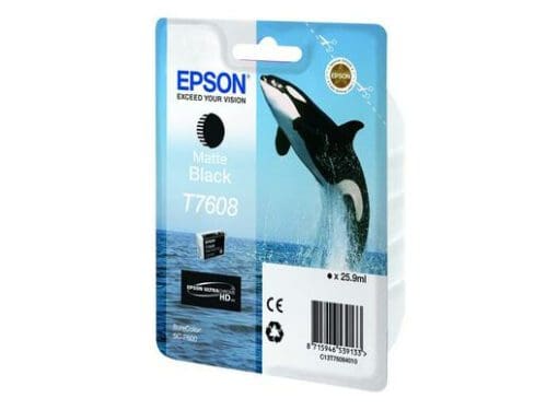 Epson SC Tinte matt schwarz  1100Seiten 25,9ml – Bild 2