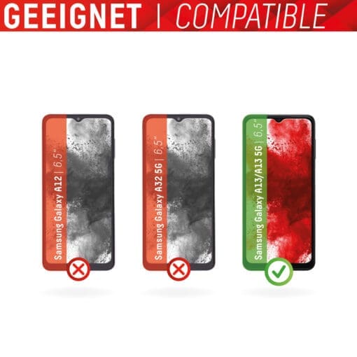 DISPLEX Panzerglas Samsung Galaxy A13 5G – Bild 6