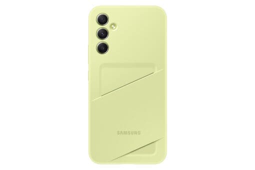 Samsung Card Slot Case für Galaxy A34 5G, Lime