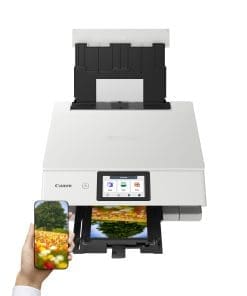 Canon PIXMA TS8751, Tintenstrahl, Farbdruck, 4800 x 1200 DPI, Farbkopieren, A4, Weiß