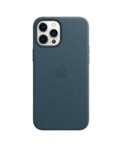 Apple Leder Case iPhone 12 Pro Max mit MagSafe (baltischblau)