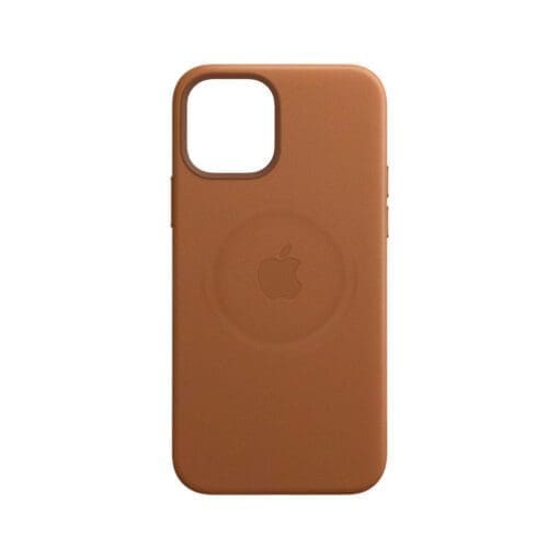 Apple Leder Case iPhone 12 Pro Max mit MagSafe (sattelbraun) – Bild 4