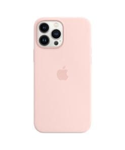 iPhone 13 Pro Max - Silikon Case mit MagSafe, kalkrosa