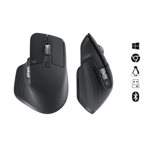 Logitech MX Master 3S Wireless Maus Graphit – Bild 6