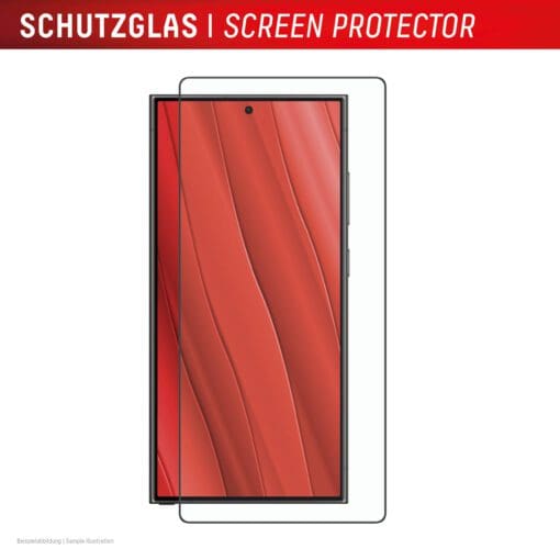 DISPLEX Premium Panzerglas vollflächig Antireflex für Samsung Galaxy S25 Ultra – Bild 8