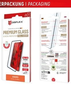 <p><strong>Displex Full Cover Panzerglas</strong> – 3D/Curved Design für maximalen Schutz. Perfekte Passform, 10H-Härte, Anti-Fingerprint-Beschichtung und Splitterschutz. Hüllenfreundlich und blasenfreie Montage dank EASY-ON® Eco-Rahmen.</p>