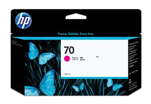 HP 70 Magenta DesignJet Druckerpatrone, 130 ml – Bild 2