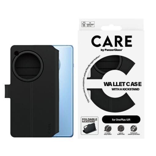 CARE Feature Wallet Case Kickstand OnePlus 12R – Bild 2