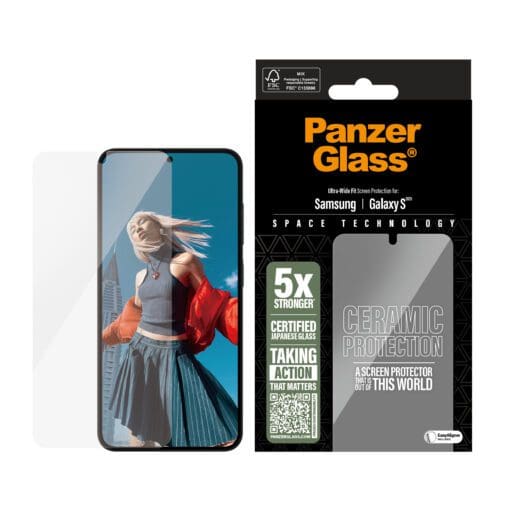 PanzerGlass Ceramic Screen Protector Samsung Galaxy S25 – Bild 2