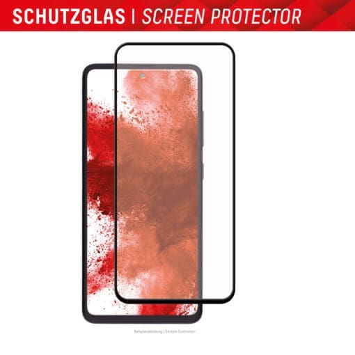 DISPLEX Panzerglas vollflächig Samsung Galaxy S23 FE + GRATIS Ladeset – Bild 7