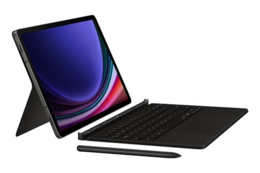 Samsung Book Cover Keyboard für Galaxy Tab S9/9 FE/S10 Black – Bild 7