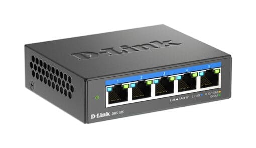 D-Link DMS-105 5-Port Multi-Gigabit Unmanaged Switch