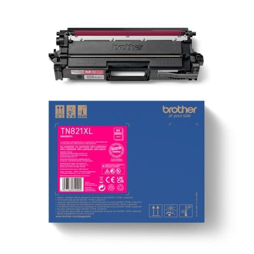 Brother TN-821XLM Jumbo-Toner Magenta (ca 9000 Seiten) – Bild 6