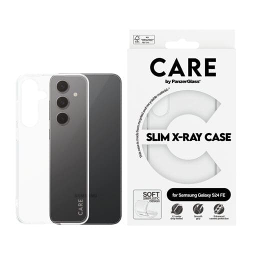 CARE Fashionable Case Clear Samsung S24 FE – Bild 2