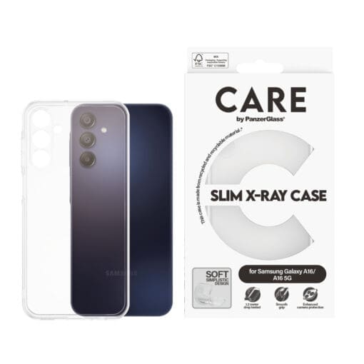 CARE Fashionable Case Clear Samsung A16 – Bild 2