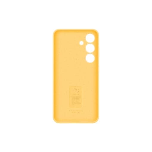 Samsung Silicone Case für Galaxy S24, Yellow – Bild 2