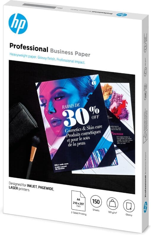 HP 3VK91A InkJet, PageWide und Laser Prof. Business Papier – Bild 2