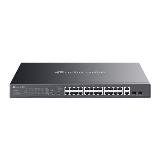Omada ES228GMP 28-Port Gigabit Easy mgd. Switch 24-Port PoE+