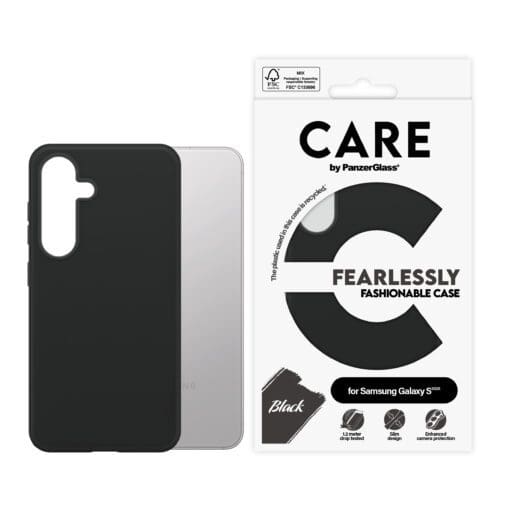 CARE Fashionable Case Black Samsung Galaxy S25 – Bild 2