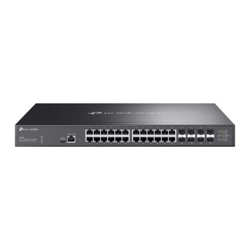 Omada 24-Port 10GBASE-T L2+ Managed Switch with 8 x 10GE SFP