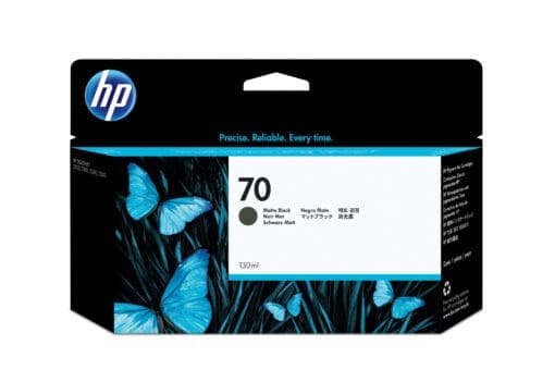 HP 70 Mattschwarz DesignJet Druckerpatrone, 130 ml