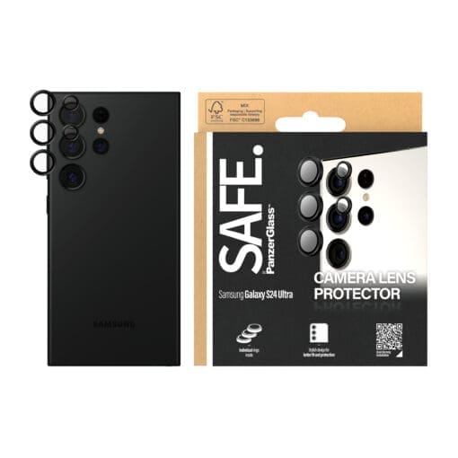 SAFE. by PanzerGlass Camera Protector Samsung S24 Ultra, Black – Bild 2