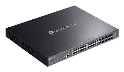Omada 32-Port 10GE L2+ Managed Switch with 24-Port PoE+ – Bild 4