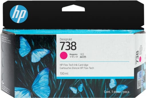 HP 738 130-ml Magenta DesignJet Tintenpatrone