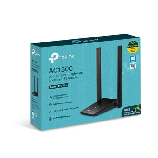 TP-Link Archer T4U Plus AC1300 WLAN Dual Band USB Adapter – Bild 7