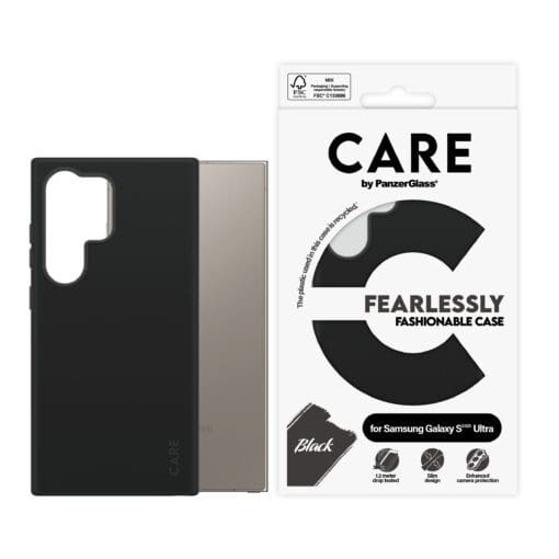 CARE Fashionable Case Black Samsung Galaxy S25 Ultra – Bild 2