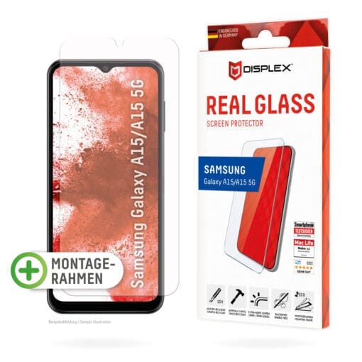 DISPLEX Panzerglas Samsung Galaxy A15/A15 5G