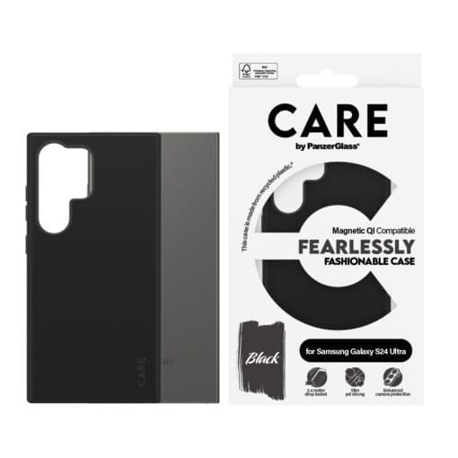 CARE Fashionable Case Black Samsung S24 Ultra – Bild 2