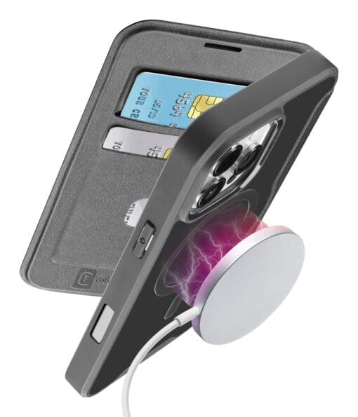 Cellularline Book Case Daily MAG iPhone 16 Pro Max Black