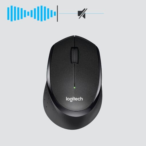 Logitech M330 SILENT Plus Wireless Maus schwarz – Bild 8